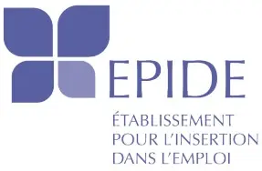 Logo de l’EPIDE, Établissement pour l’insertion dans l’emploi.