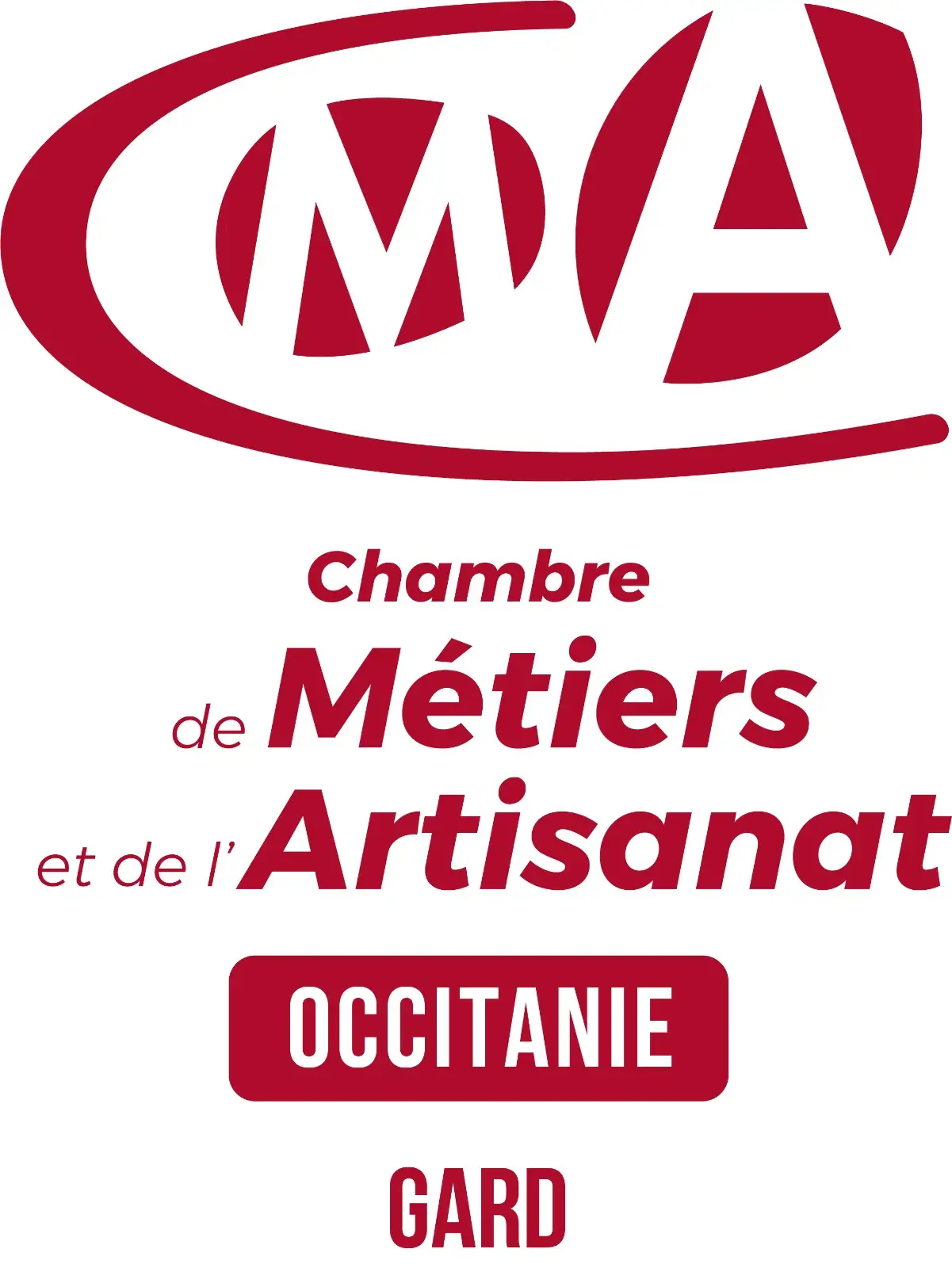 Logo de la Chambre de Métiers et de l’Artisanat Occitanie – Gard.